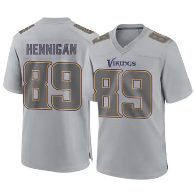 Thomas Hennigan Men's Game Gray Minnesota Vikings Atmosphere Fashion Jersey