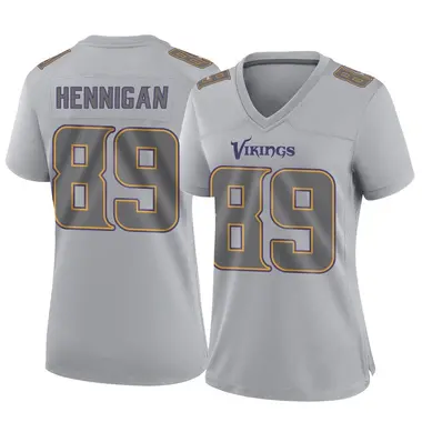 Thomas Hennigan Women's Game Gray Minnesota Vikings Atmosphere Fashion Jersey