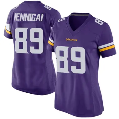 Thomas Hennigan Women's Game Purple Minnesota Vikings Team Color Jersey