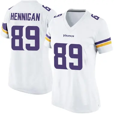 Thomas Hennigan Women's Game White Minnesota Vikings Jersey