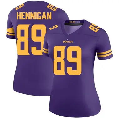 Thomas Hennigan Women's Legend Purple Minnesota Vikings Color Rush Jersey