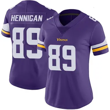 Thomas Hennigan Women's Limited Purple Minnesota Vikings Team Color Vapor Untouchable Jersey