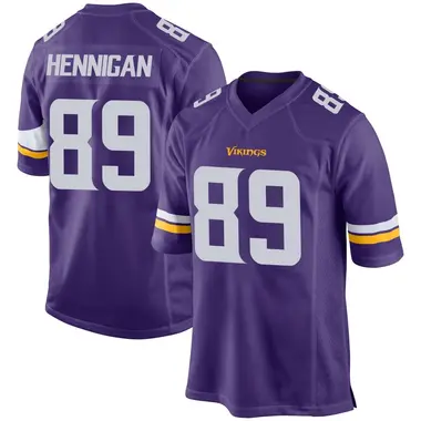 Thomas Hennigan Youth Game Purple Minnesota Vikings Team Color Jersey
