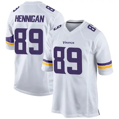 Thomas Hennigan Youth Game White Minnesota Vikings Jersey